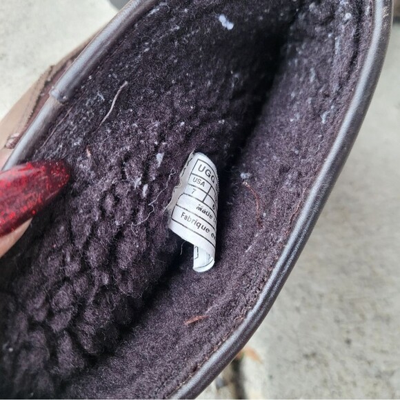 Men's UGG Australia Chocolate Brown "Hartsville" Boot Size 7 Waterproof - Picture 11 of 11